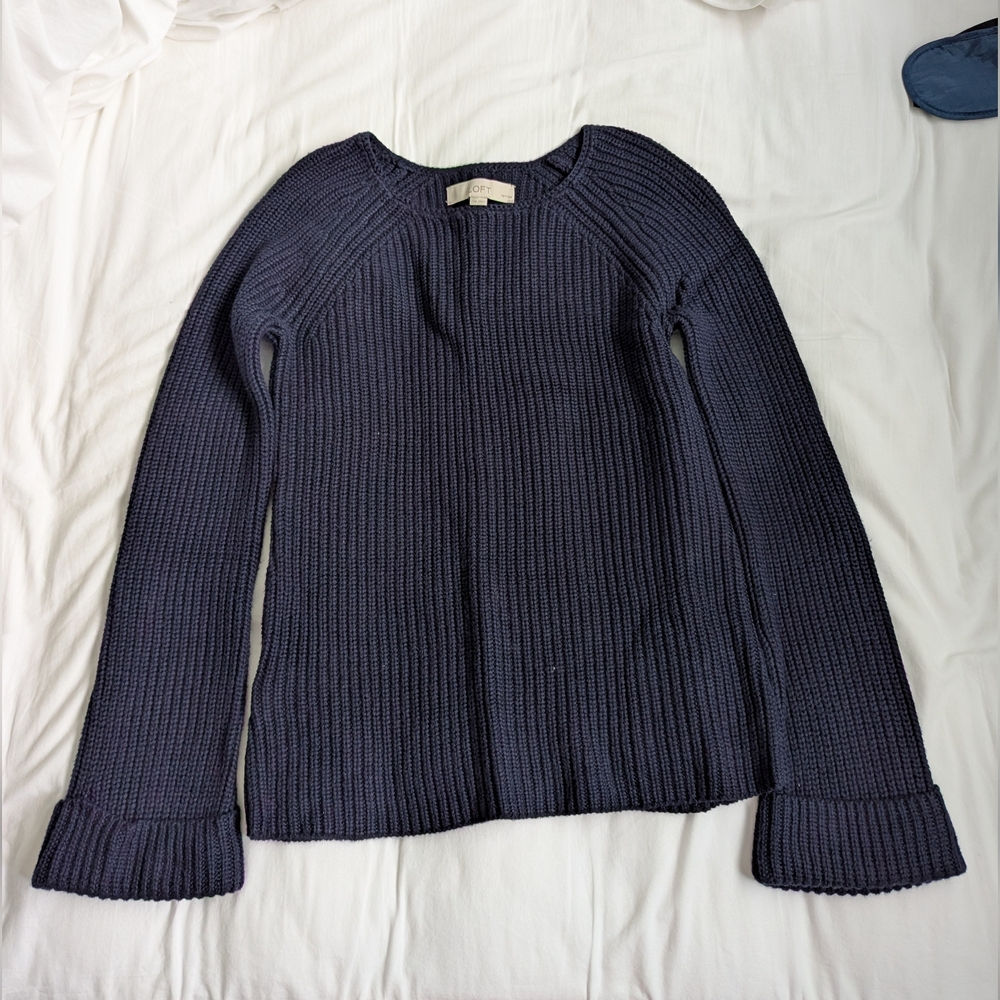 Blue sweater